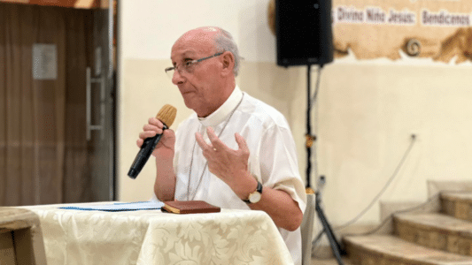 Mons. Aníbal Nieto, obispo de la diócesis de San Jacinto (Ecuador)