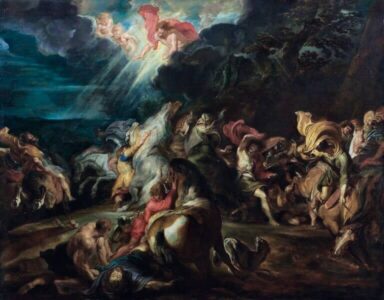 The Conversion of Saint Paul by Peter Paul Rubens, c. 1610-12 [The Courtauld Gallery, London]
