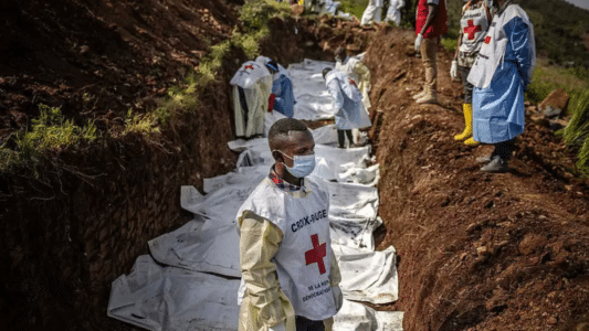 Los cuerpos de los cristianos asesinados en el Congo a manos de yihadistas