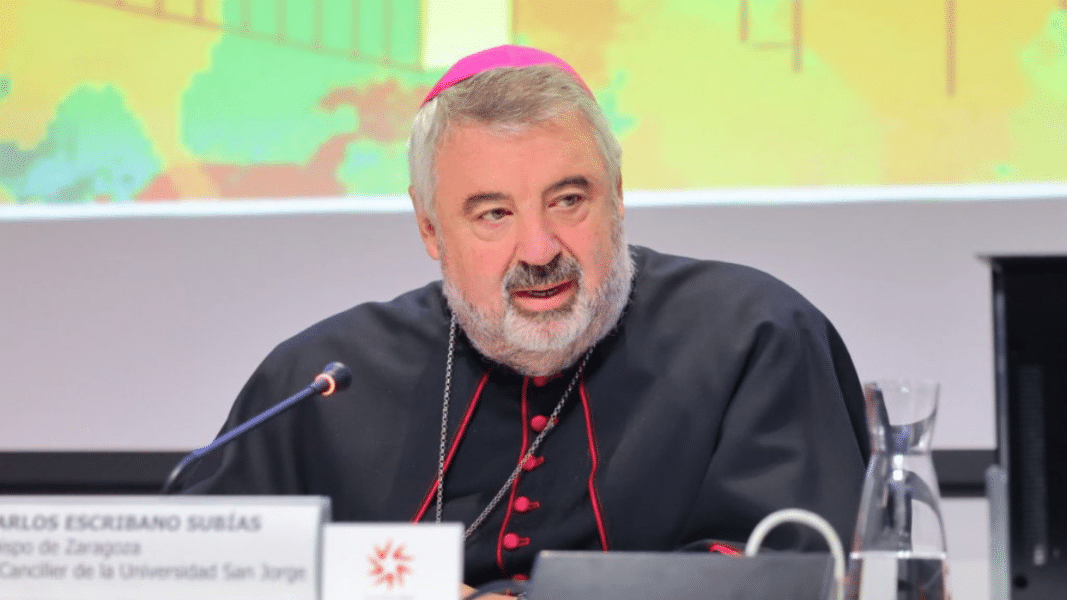 Carlos Escribano, arzobispo de Zaragoza