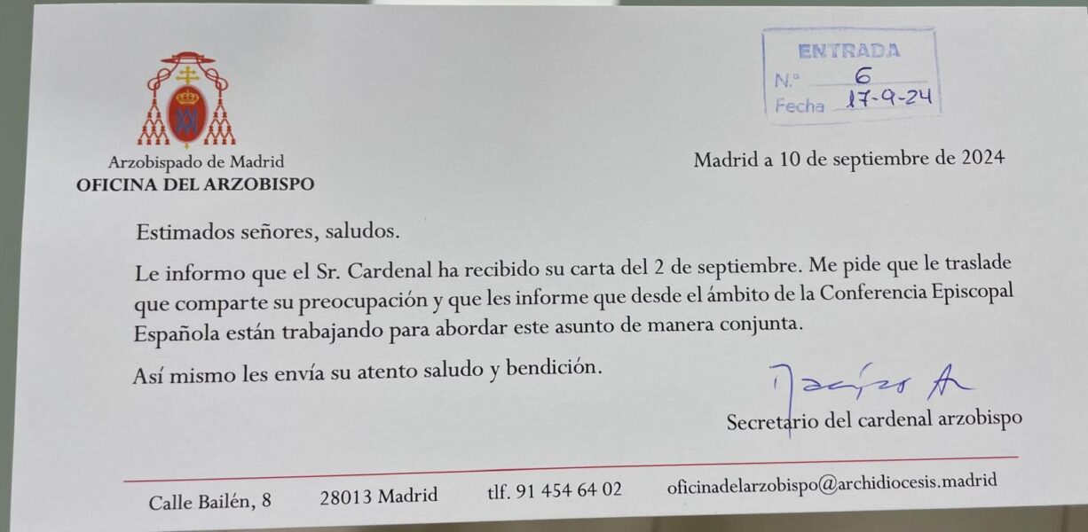 Carta Cobo Fundación Franco