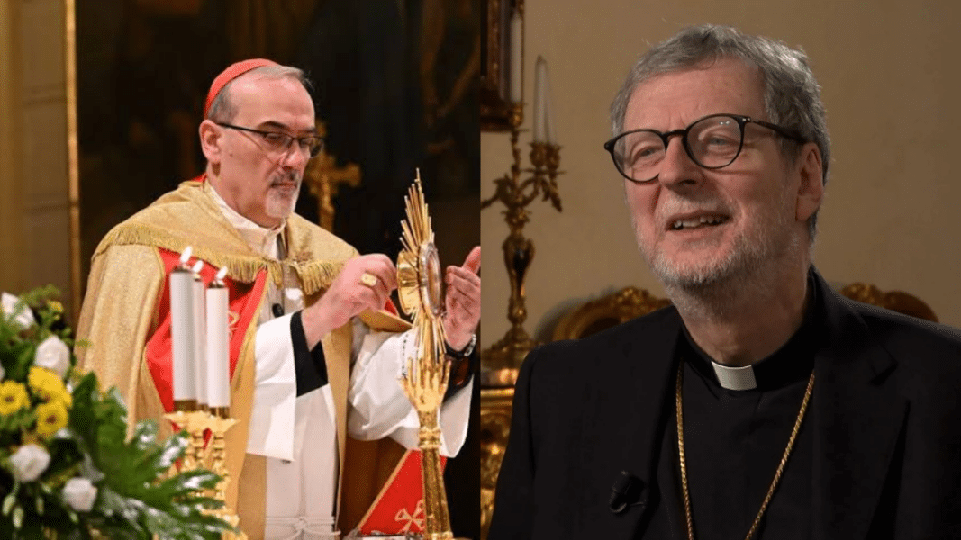 Pierbatista Pizzaballa y Claudio Gugerotti