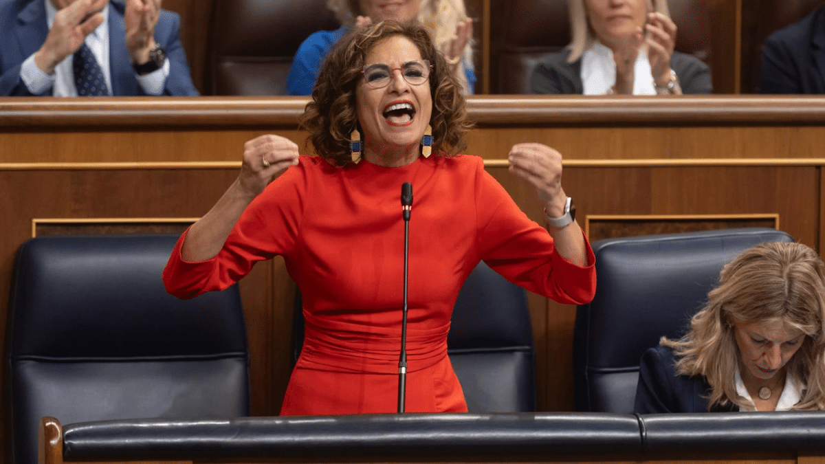 La vicepresidenta del Gobierno, María Jesús Montero (PSOE)