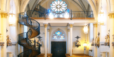 Capilla de Loreto, en Nuevo México.