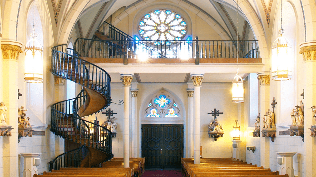 Capilla de Loreto, en Nuevo México.