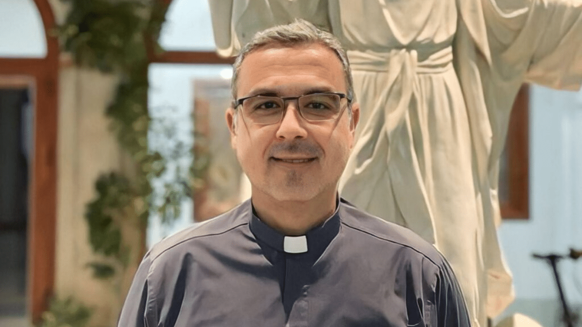 Salvador Gil, sacerdote agredido en Málaga