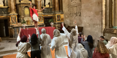 representación Pasión de Cristo Salamanca