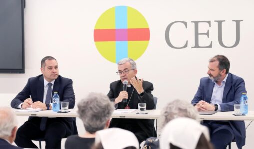 Luis Argüello habla sobre la beatificación de Isabel la Católica en el Instituto CEU