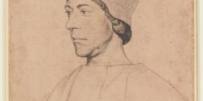 Retrato de John Colet, teólogo y reformador católico inglés del siglo XVI.