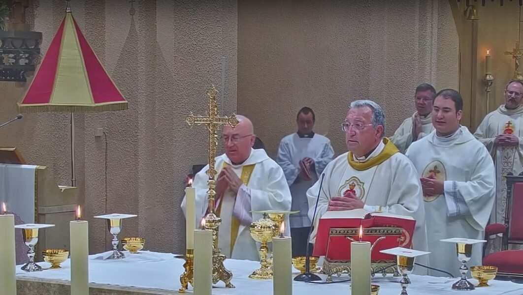Misa solemne en el Cerro de los Ángeles: el Corazón herido de Cristo como memoria de España - Infovaticana