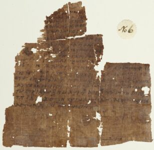 Manuscrito antiguo del Símbolo Niceno en griego