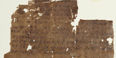 Manuscrito antiguo del Símbolo Niceno en griego