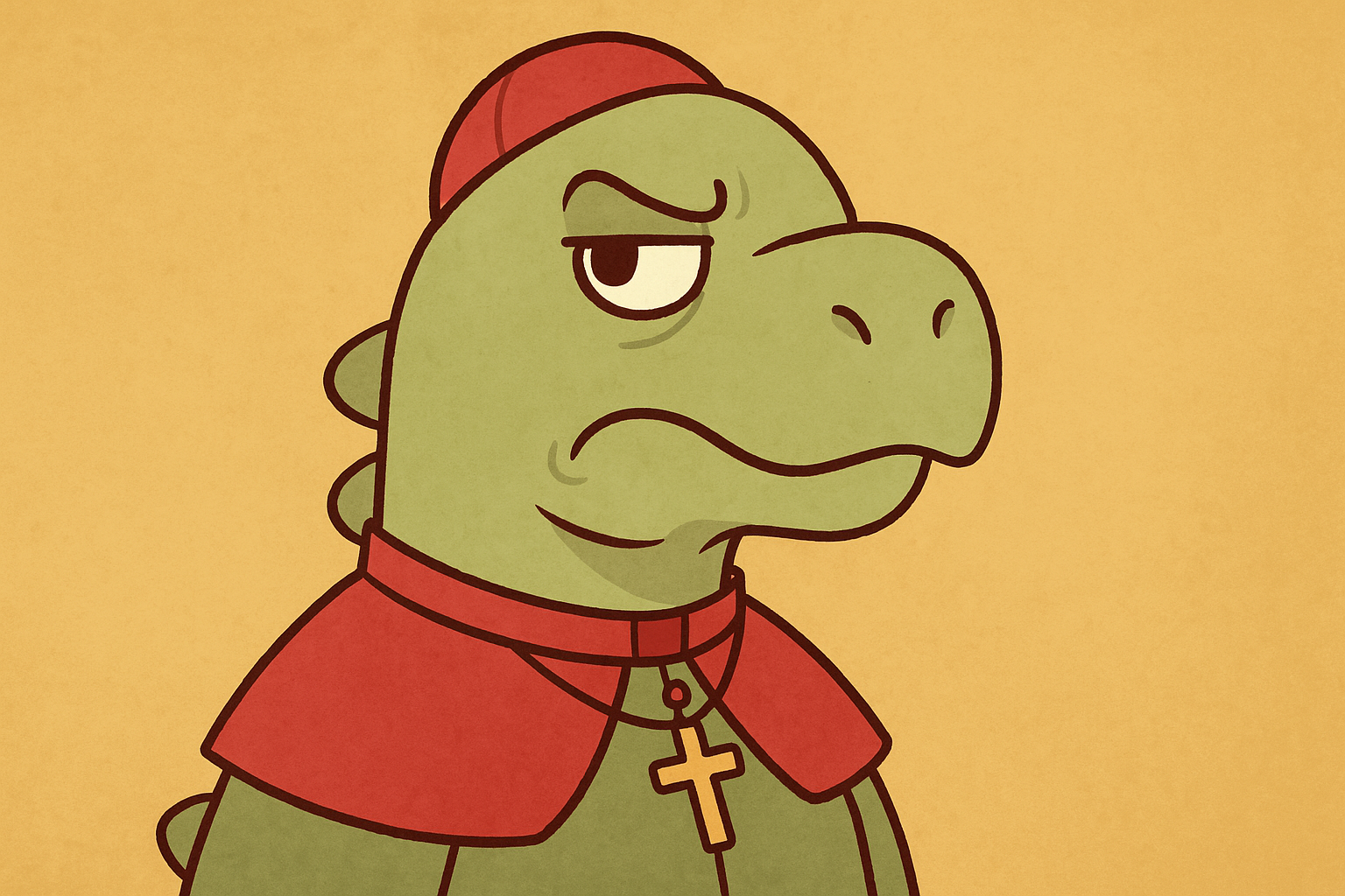 Os dinossauros eclesiásticos levantam as sobrancelhas