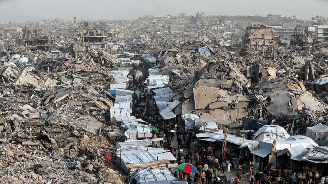 Destrucción por demasiadas guerras en Gaza, escenario que el Papa denuncia mientras pide acciones urgentes por la paz.