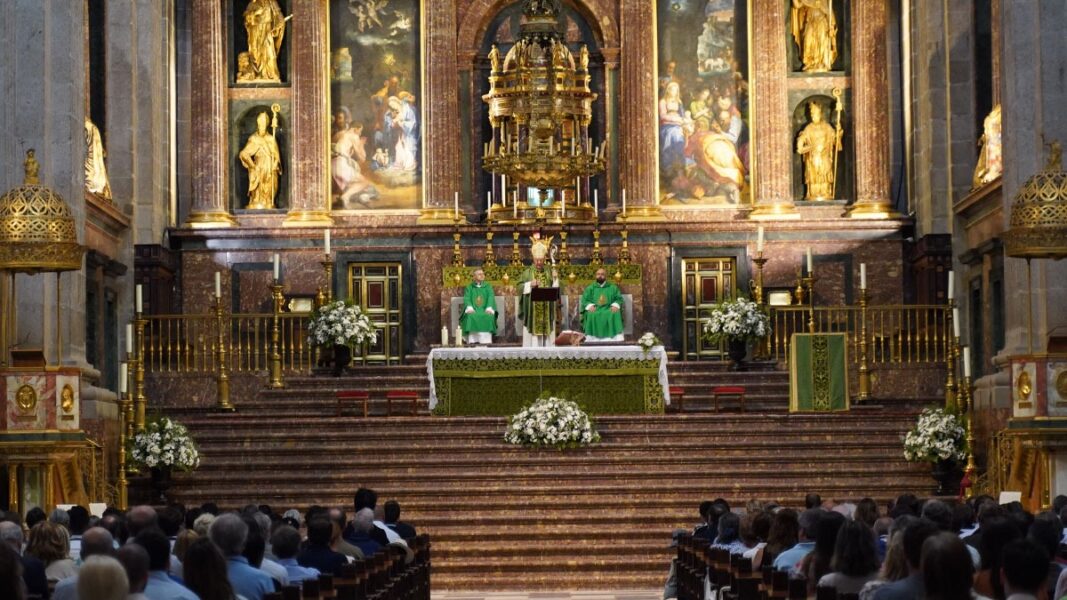 Celebración de la misa de clausura del curso del ISSEP en El Escorial