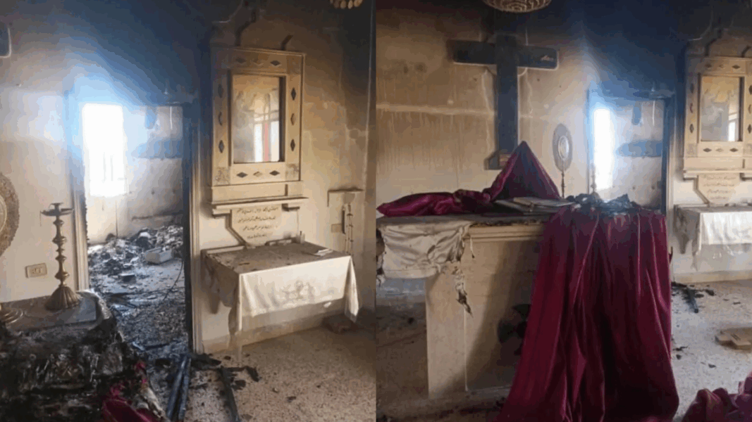 Iglesias atacadas y cientos de cristianos refugiados bajo bombardeos en Siria