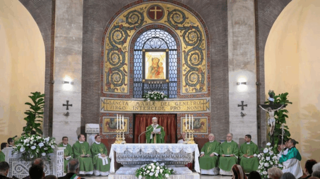 No hay mayor paz que la de tener su llama en nosotros