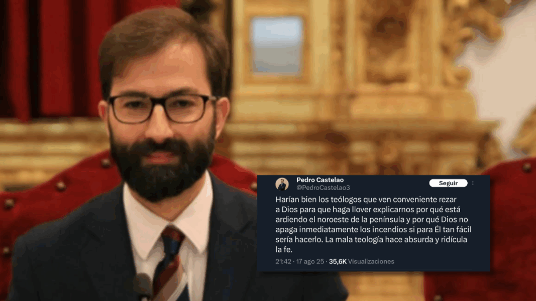 Castelao se retrata: el teólogo que llama “absurda y ridícula” la fe ahora se hace la víctima