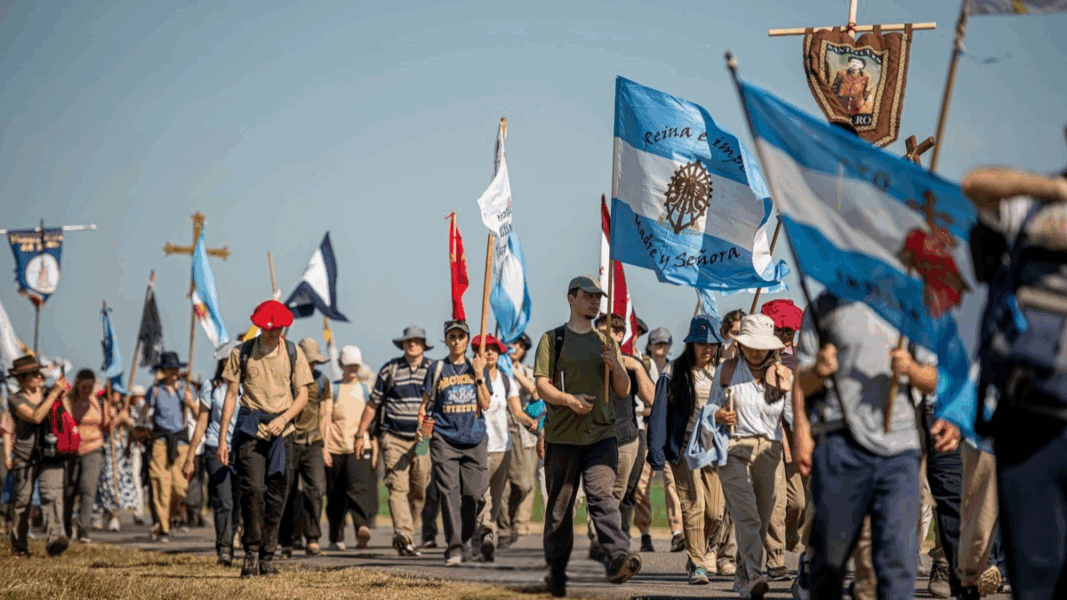 16 años peregrinando a Luján: “Físicamente es duro y espiritualmente muy profundo”