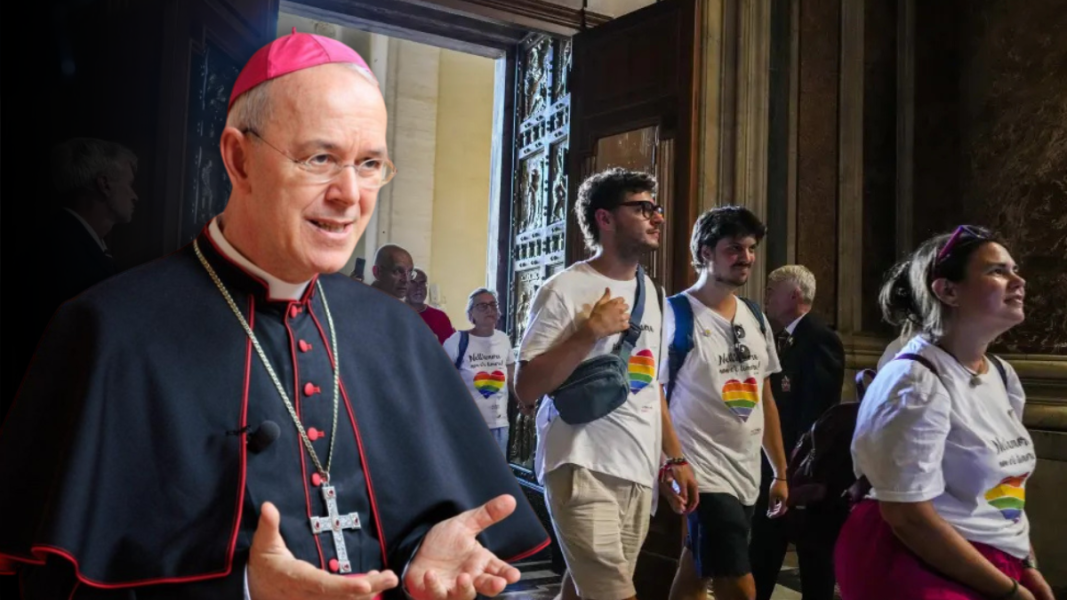 “Criminales espirituales y asesinos de almas”: Mons. Schneider se pronuncia contra el “peregrinaje LGBTQ+” del Jubileo