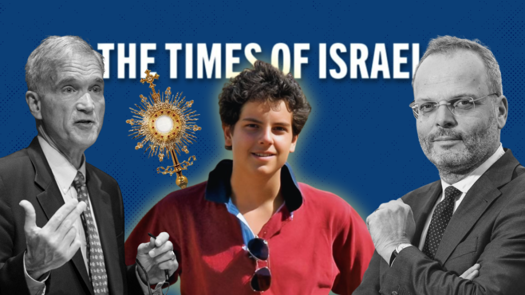 The Times of Israel cuestiona la canonización de Acutis