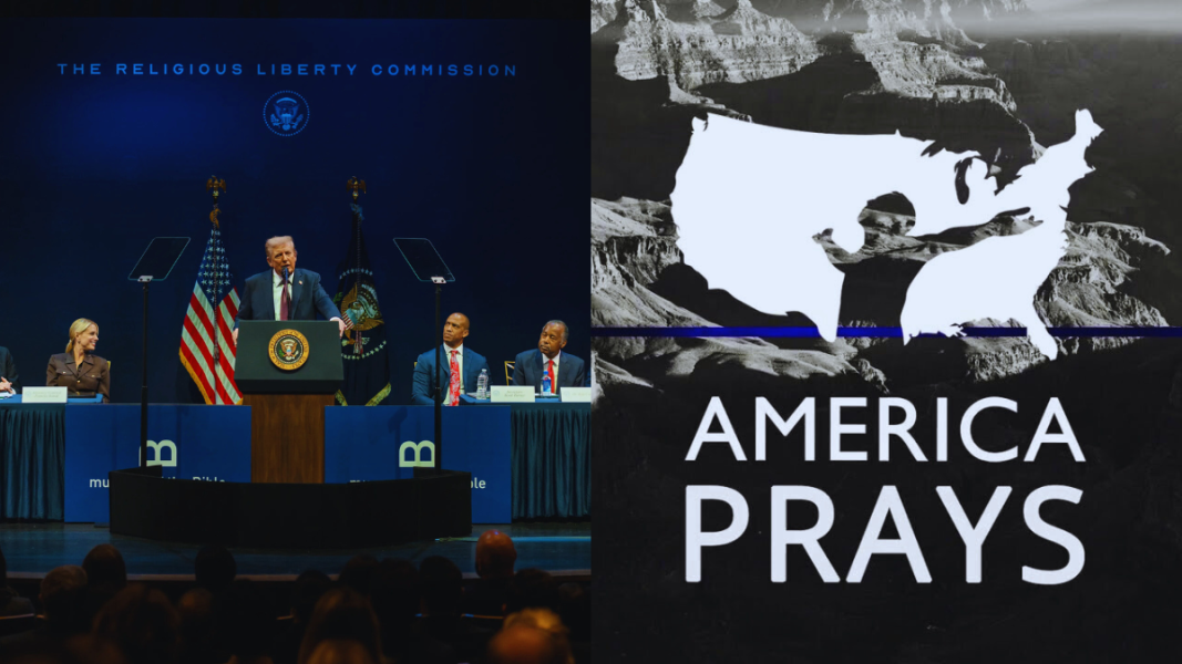 Trump lanza “America Prays”: un millón de estadounidenses rezando cada semana por la nación rumbo al 250º aniversario