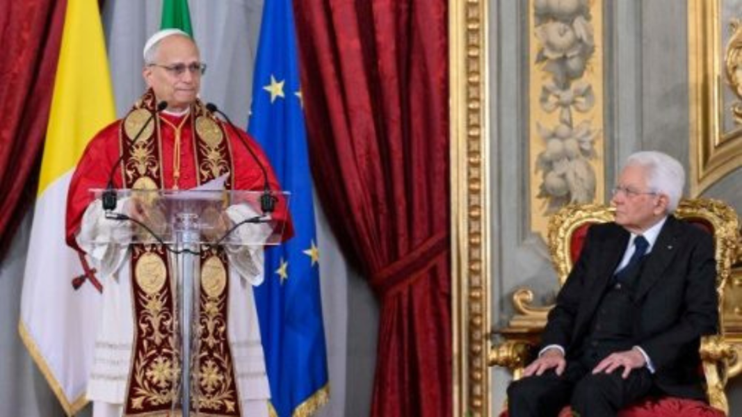 León XIV en el Quirinal: “Italia debe testimoniar la apertura a la vida, integración y cuidado de la creación”