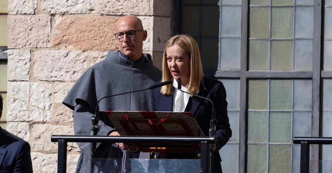 Meloni honra a San Francisco en Asís en el día de su fiesta: Discurso íntegro en español