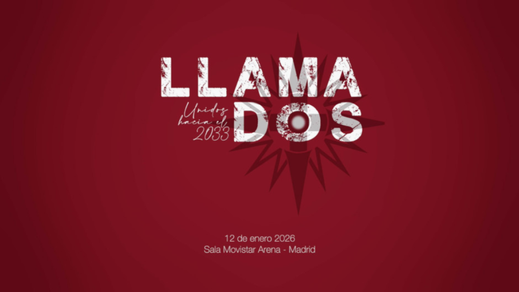 «Llamados: Unidos hacia el 2033»: un gran evento espiritual llegará al Movistar Arena de Madrid
