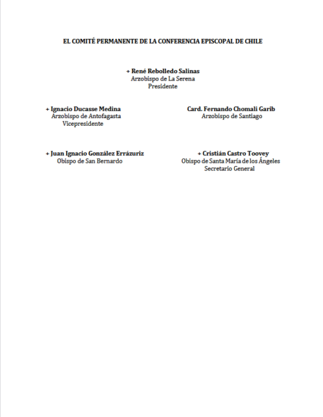 Obispos de Chile al nuevo presidente electo: «Cuente con nuestra oración y el aporte de la acción pastoral de la Iglesia»