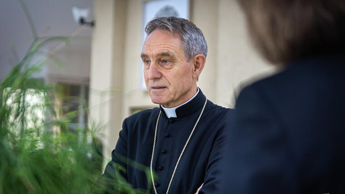 León XIV recibe a Gänswein en audiencia