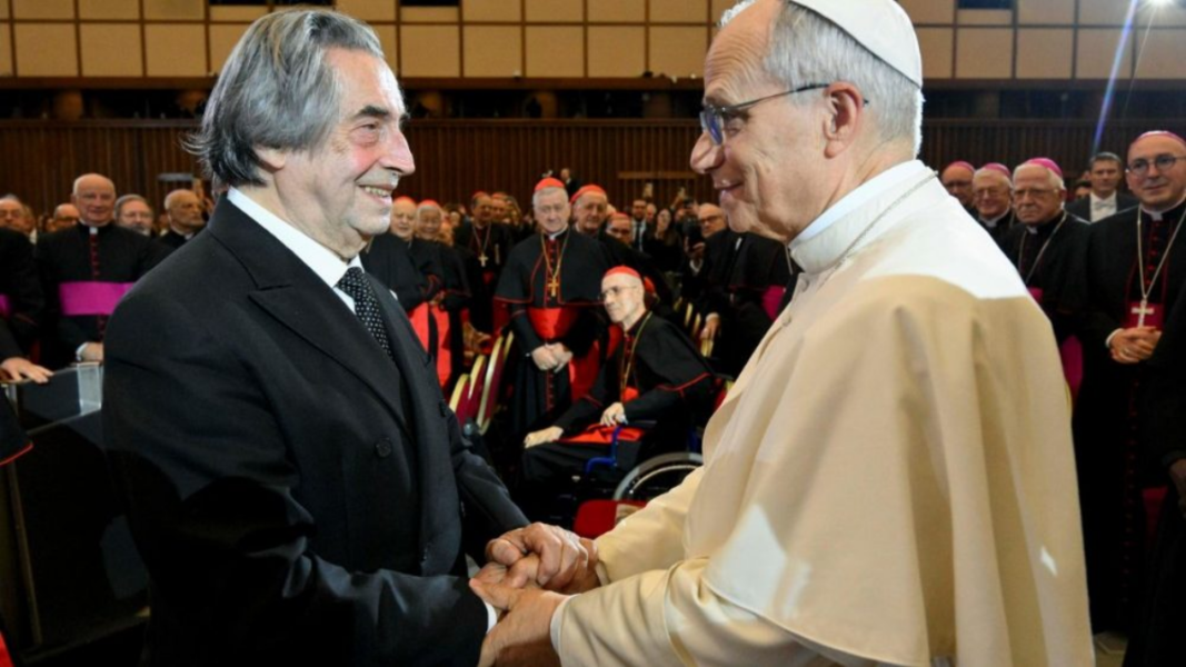Riccardo Muti recibe el Premio Ratzinger