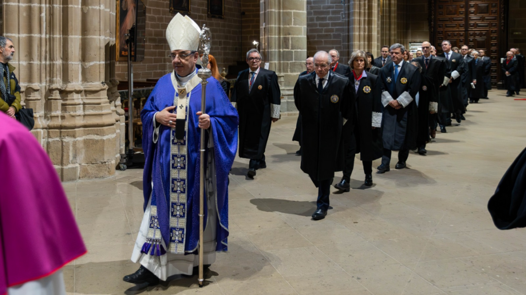 La catedral de Pamplona celebra el Jubileo de los Abogados en el marco del Año Jubilar 2025