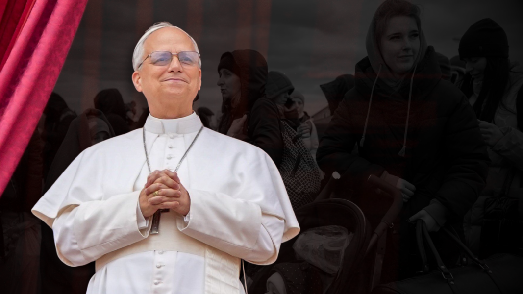 León XIV envió ayuda alimentaria a familias desplazadas en Ucrania