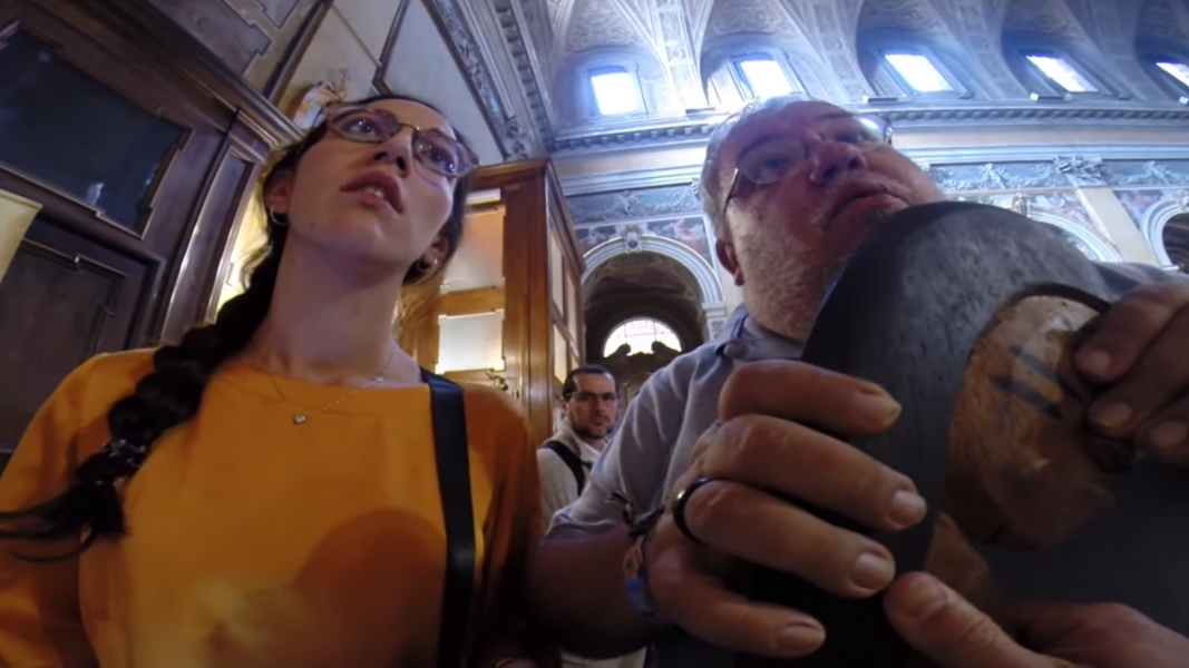 Revelan inédito video de la extracción del ídolo de la Pachamama en Roma a 6 años del suceso