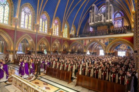 El Comisario de los Heraldos confiere ministerios menores a 69 miembros y abre un horizonte de esperanza