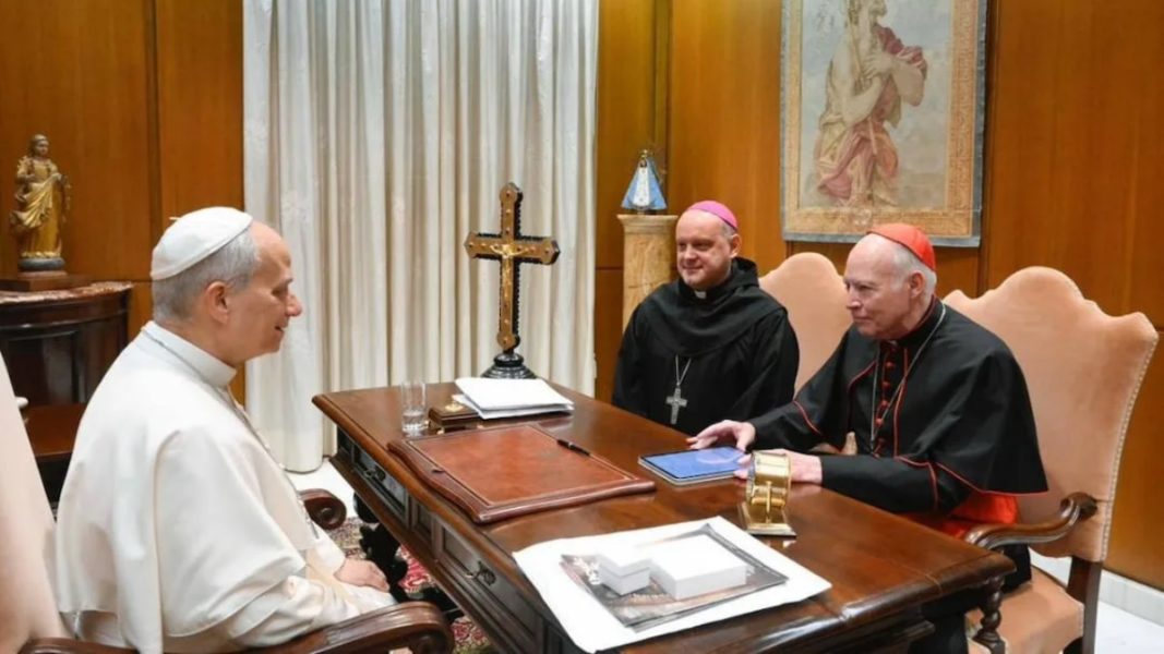 El cardenal Aguiar invita a León XIV a México y el Papa expresa su deseo de visitar Guadalupe “pronto”