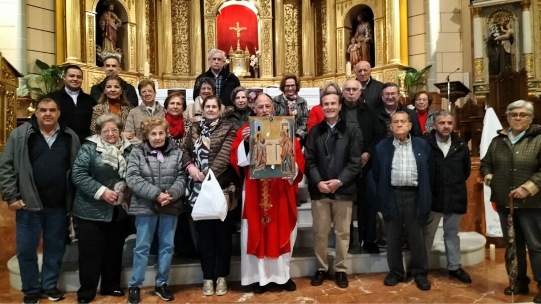 El icono profanado de Homs recorre España como símbolo de la persecución de los cristianos en Siria