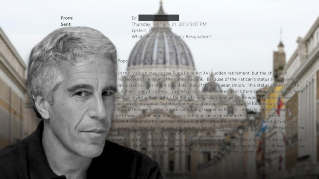 Los correos de Epstein y el Banco Vaticano