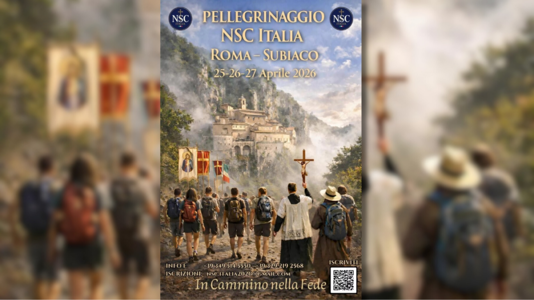 De Chartres a Roma: la peregrinación de Nuestra Señora de la Cristiandad llega a Italia