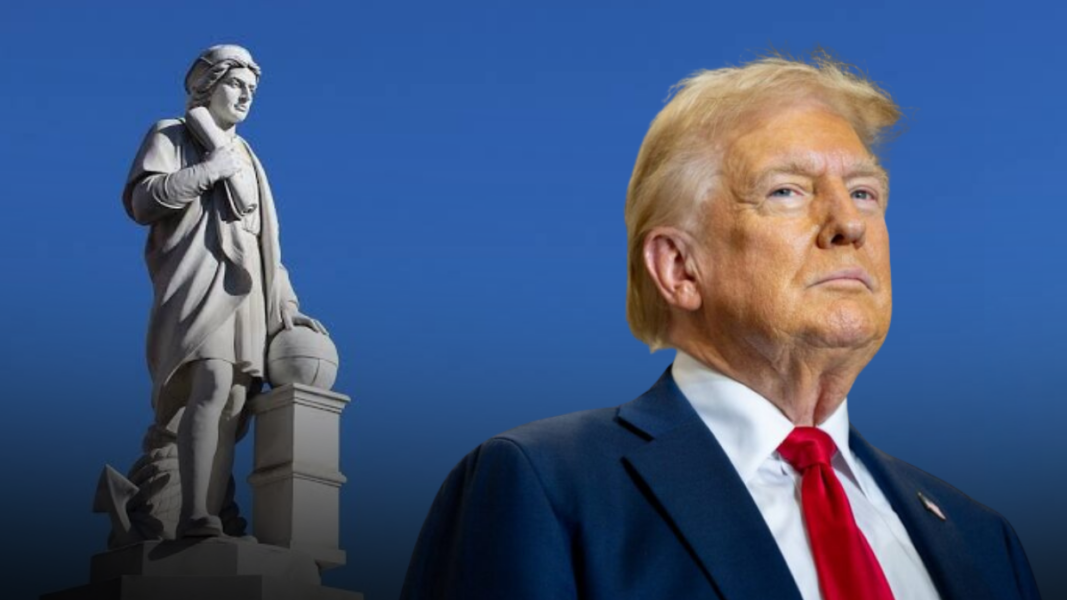 Trump quiere instalar una estatua de Cristóbal Colón en la Casa Blanca