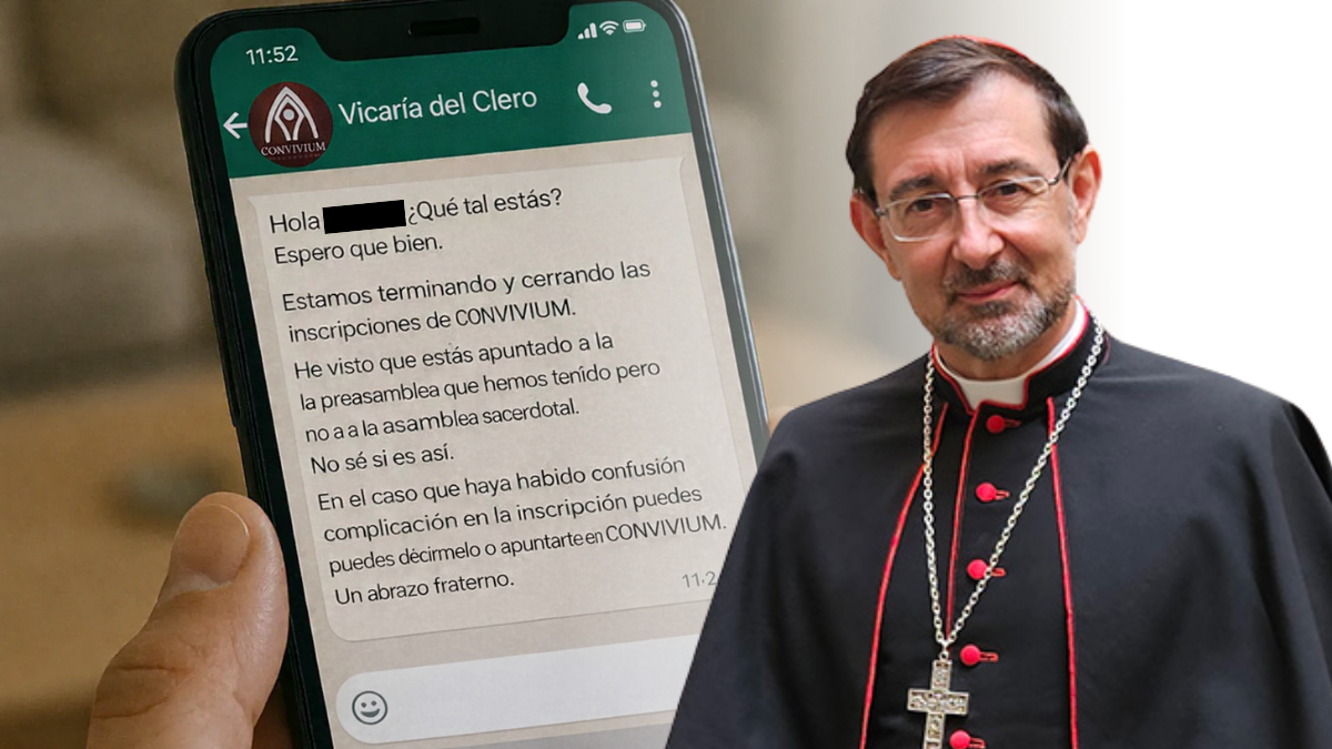 Presión directa a los sacerdotes que no se apuntan al Convivium de Cobo