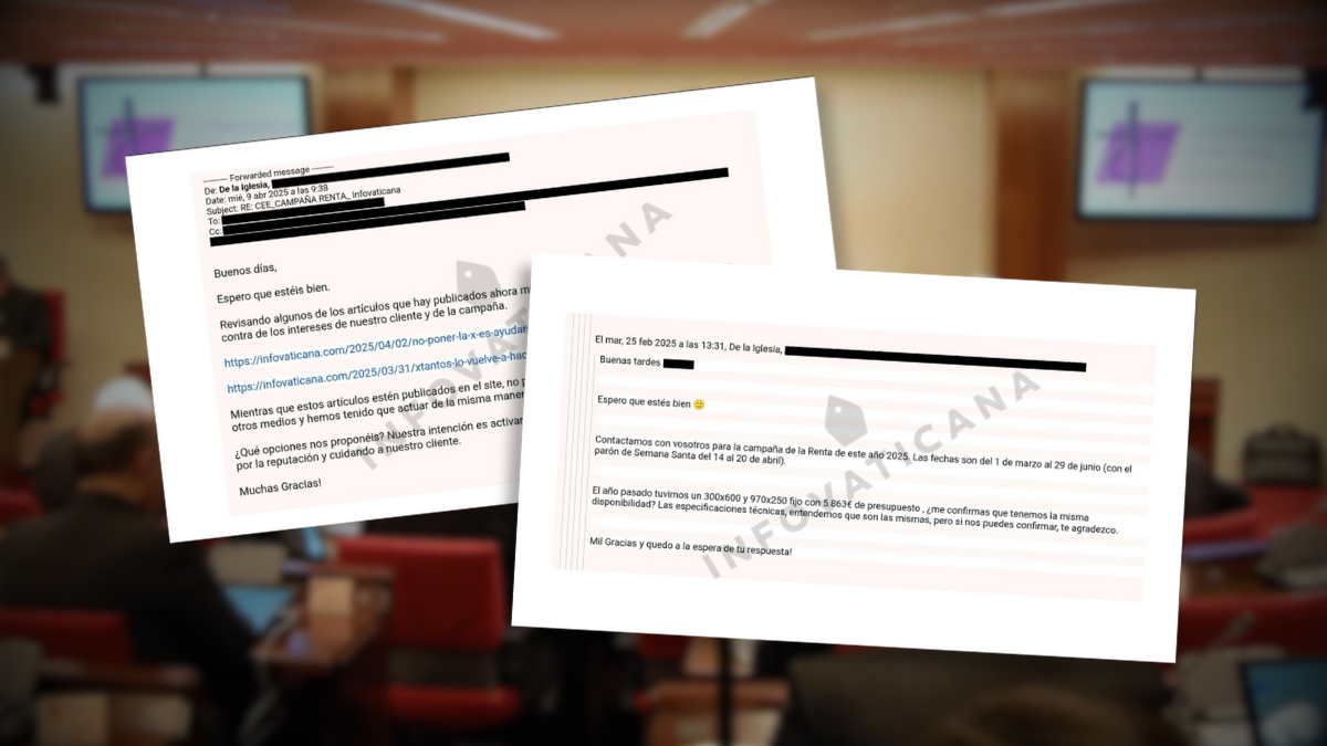 La Conferencia Episcopal intentó censurar artículos de Infovaticana a cambio de 5.683 euros