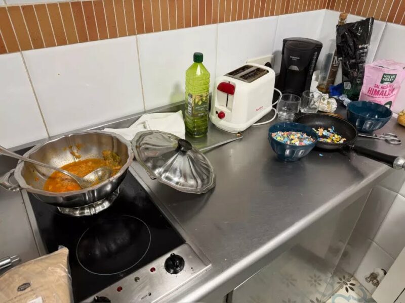 La perola con judías secas de Belorado