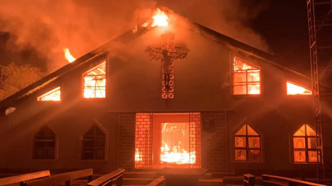 Un incendie détruit la cathédrale du diocèse nigérian de Wukari