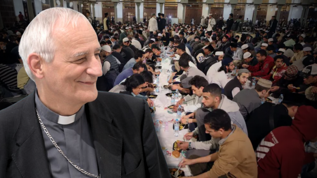 Zuppi participa en un iftar del Ramadán en Bolonia