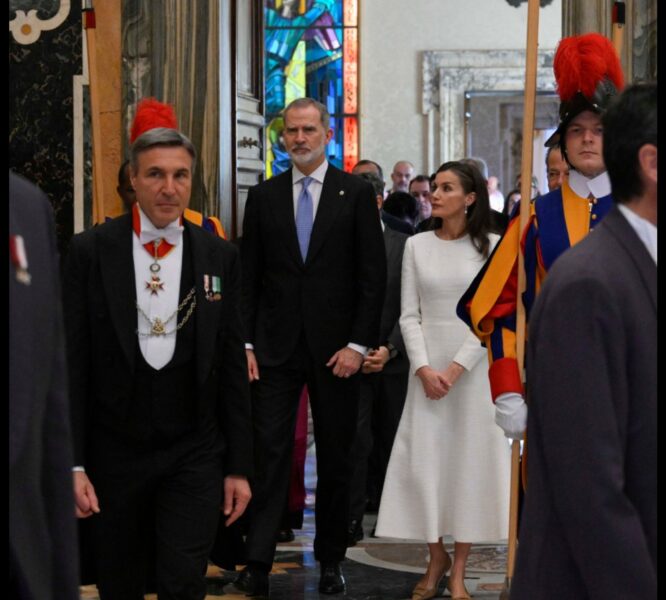 Felipe VI toma posesión como protocanónigo de Santa María la Mayor en Roma