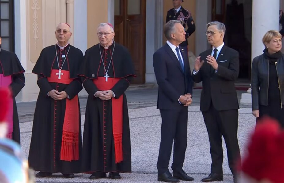 Parolin: “La fe no debería sofocar las instituciones, incluso en un Estado confesional como el Principado de Mónaco”
