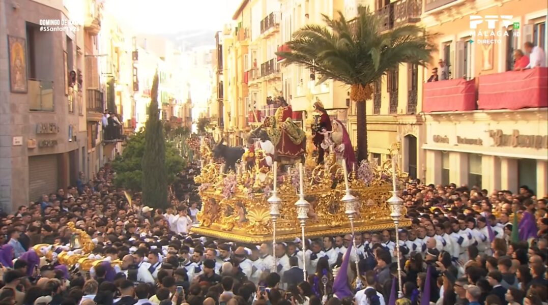 🔴DIRECTO Málaga comienza la Semana Santa con la procesión del Domingo de Ramos