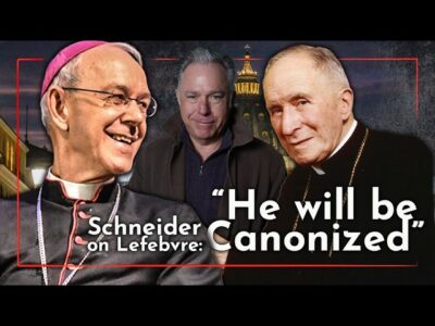ENTREVISTA: Mons. Schneider sobre la FSSPX y el Legado de Lefebvre